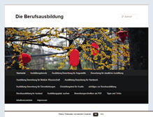 Tablet Screenshot of berufsausbildung-bewerbung.de